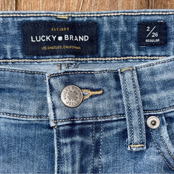Lucky Brand Ava Skinny Jeans 26 Mid Rise Skinny - Picture 7 of 12